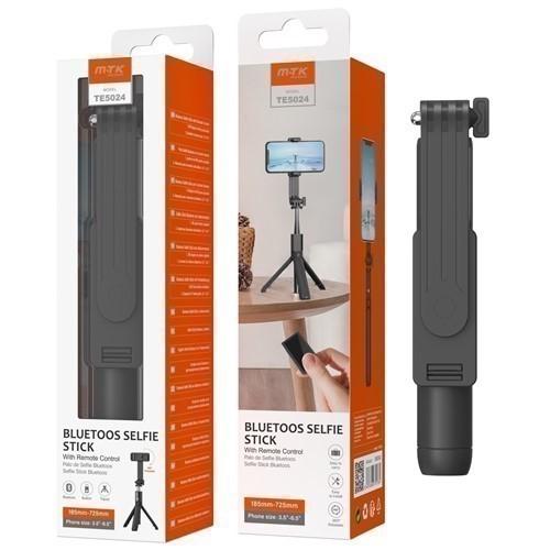PALO SELFIE M-TK TE5024 NEGRO C/TRIPODE 360